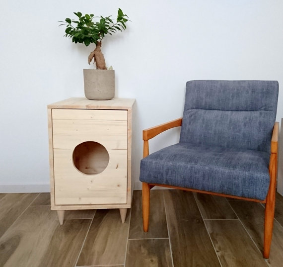 cat litter box planter